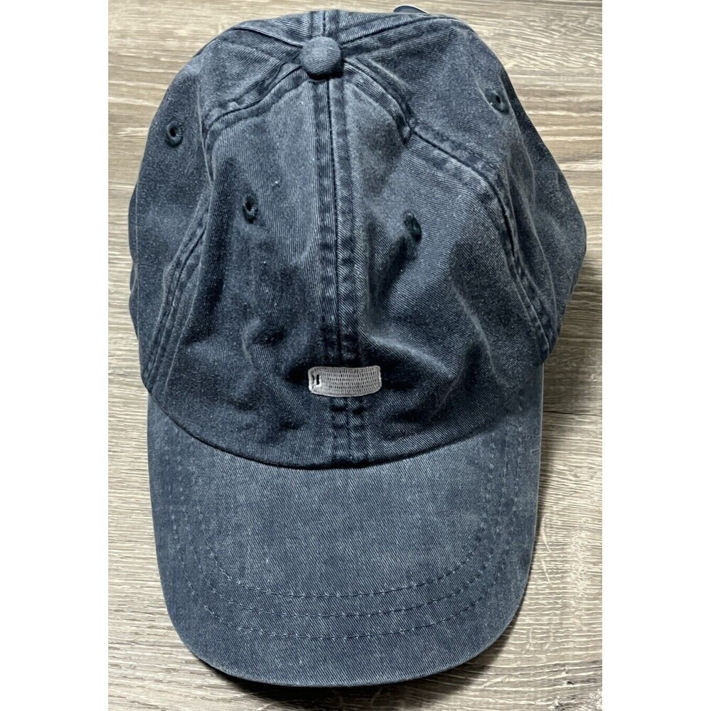 Adams Cool Crown Baseball Cap‎ Hat NWT Blue Denim Vented 100% Cotton Adjustable